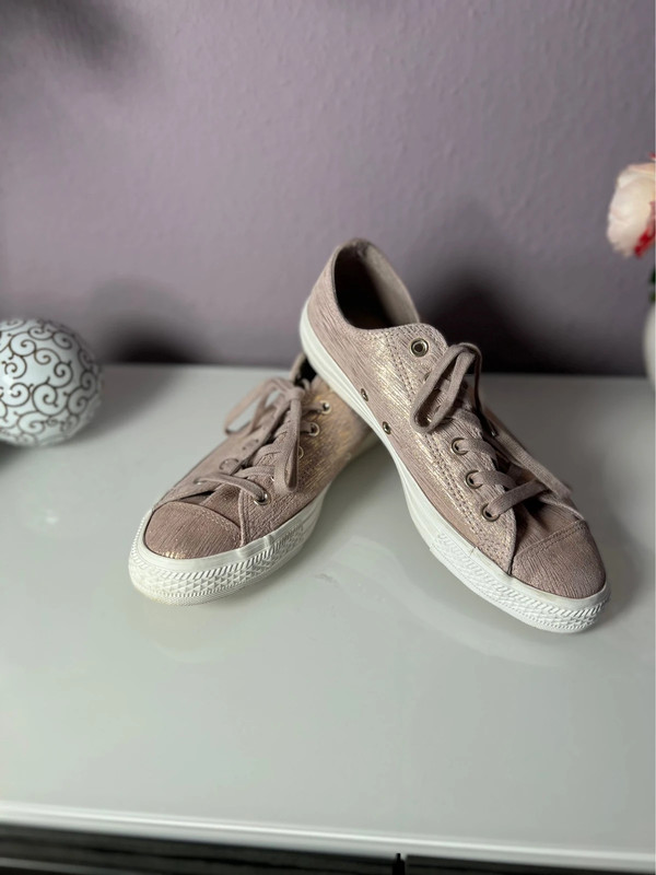 Schuh cucumber rose gold converse