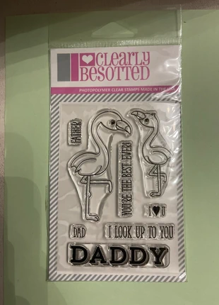 Tampons transparent Daddy, brand: Clearly bessoted, condition: New with tags, €1.50, €2.28 includes Buyer Protection