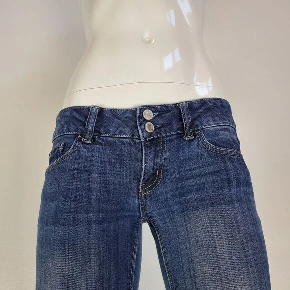 Vintage Y2K American Eagle Low Rise Flare Jeans 5