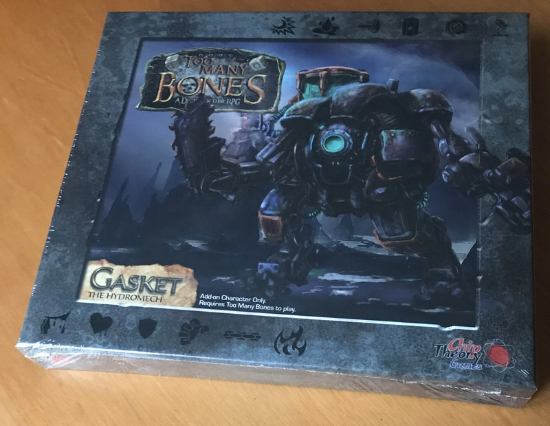 Too Many Bones: Gasket (Gearloc) - Chip Theory Games - New Sealed 1