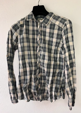 Camisa de cuadros - Massimo Dutti, merk: Massimo Dutti, staat: Nieuw zonder prijskaartje, maat: M / 38 / 10, € 2,00, € 2,80 inclusief Kopersbescherming