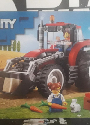 Lego city 60287 le tracteur jouet jeux de la ferme avec les