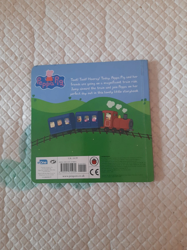 Peppa pig and the big train book | Vinted