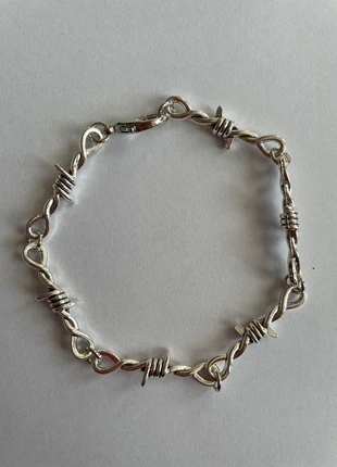 Silver Barbed Wire Braclet, marque: Shein, état: Neuf avec étiquette, 1,50 €, 2,28 € Protection acheteurs incluse