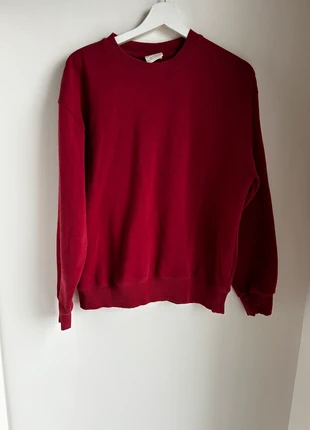 Sweat-shirt rouge foncé moins lumineux que photos, marke: Pull & Bear, zustand: Sehr gut, größe: XS, 10,00 €, 11,20 € inklusive Vinted-Käuferschutz