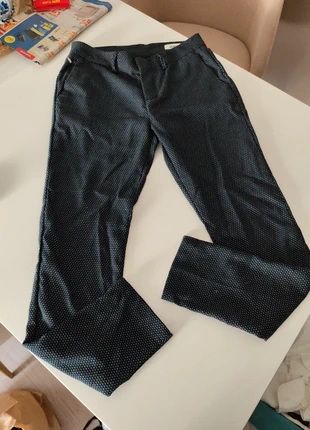 Chino reiko 36 bleu marine a pois blanc modèle lizzy fancy, brand: Reiko, condition: Very good, size: S / 36 / 8, €8.00, €9.10 includes Buyer Protection