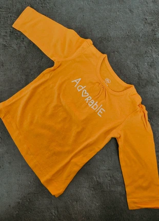 Tee-shirt manches longues, marca: Mots d'enfants, estado: Nuevo sin etiquetas, tamaño: 9-12 meses / 74 cm, 1,00 €, 1,75 € Protección al comprador incluida