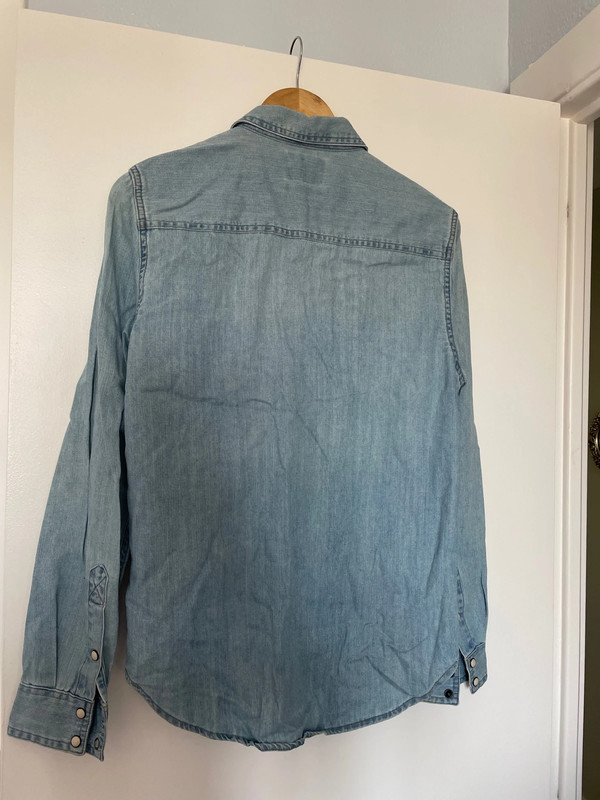 Camisa vaquera hombre Zara Vinted