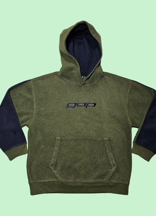 Sweat polaire à capuche bicolore – GAP Kids – Made in Korea – Taille L (10-12 ans env.), marque: GAP, état: Très bon état, taille: 11 ans / 146 cm, 5,00 €, 5,95 € Protection acheteurs (Pro) incluse