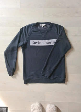 Sweat bleu marine La petite Française , brand: La Petite Française, condition: Very good, size: S / 36 / 8, €20.00, €21.70 includes Buyer Protection