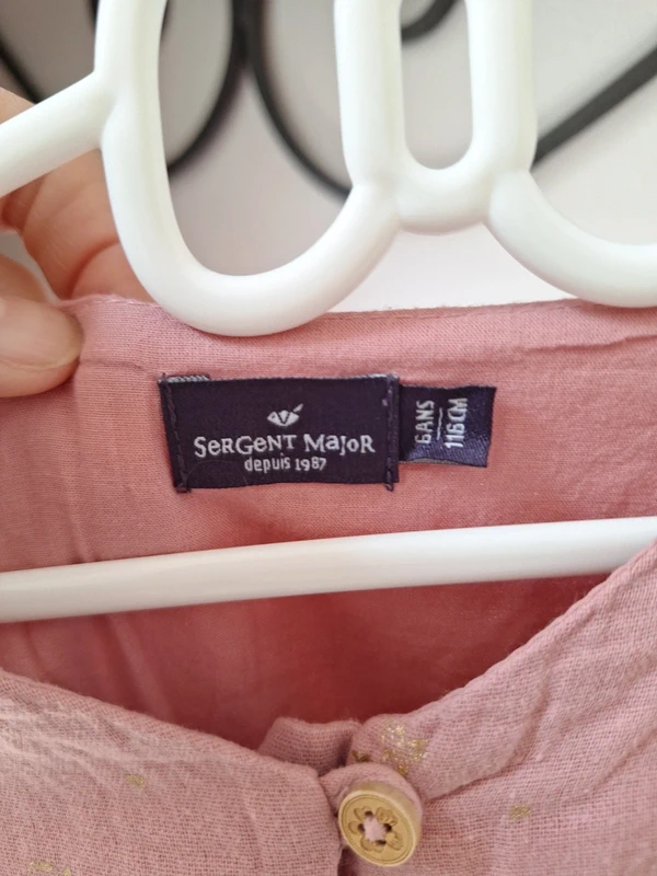 Robe sergent major 6ans - photo numéro 3
