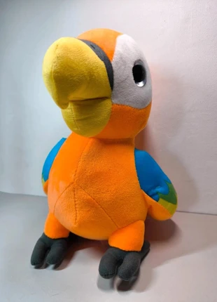 Peluche perroquet multicolore tropical 30 cm – neuve et douce, état: Neuf avec étiquette, 6,00 €, 7,00 € Protection acheteurs incluse