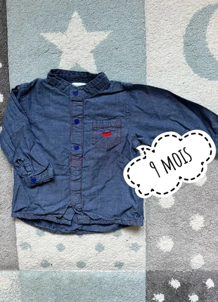 Chemise manches longues 9 mois, merk: Brioche, staat: Heel goed, maat: 9-12 maanden / 74 cm, € 1,00, € 1,75 inclusief Kopersbescherming