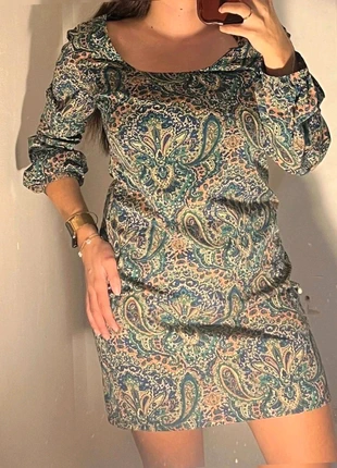 Robe chic parisienne à motifs - taille 36 - comme neuve, marque: Parisienne, état: Très bon état, taille: S / 36 / 8, 12,80 €, 14,14 € Protection acheteurs incluse