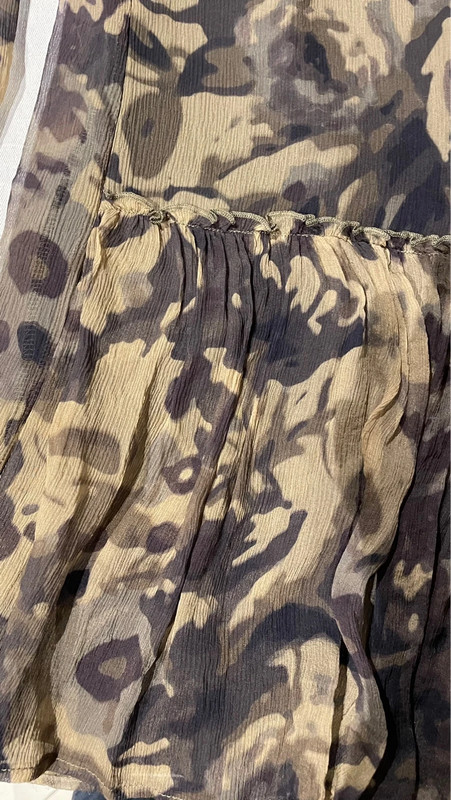 Blusa camouflage seta Twin-set 4