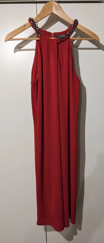 Cocktail-Kleid von Esprit (Größe 38), Farbe Dark Pink 1