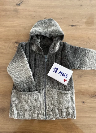 Gilet fait main, brand: Fait Main, condizioni: Ottime, taglia: 18-24 mesi / 86 cm, €1.00, €1.75 include la Protezione acquisti