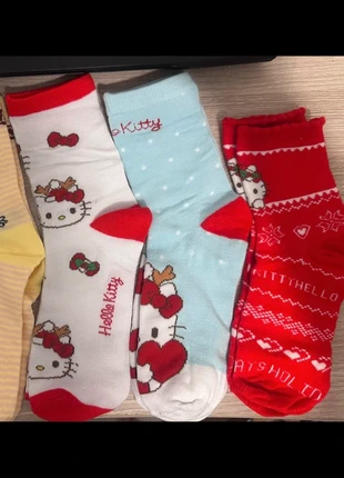 paires de chaussettes Hello Kitty & Friends, brand: Hello Kitty, condition: New with tags, size: S | 35–38, €5.00, €5.95 includes Buyer Protection