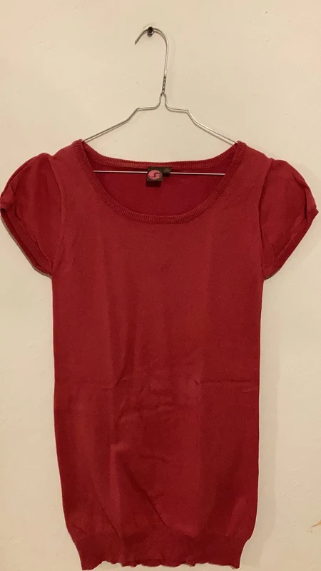 Pull tunique à manche courte pour les fêtes de Noël - photo numéro 2