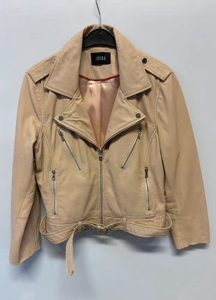 IBANA leren jasje beige maat 44, marque: Ibana, état: Très bon état, taille: XXL / 44 / 16, 24,00 €, 25,90 € Protection acheteurs incluse