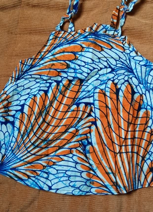 Débardeur multicolore, staat: Heel goed, maat: 11 jaar / 146 cm, € 1,00, € 1,75 inclusief Kopersbescherming