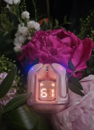 Écouteurs Sans Fil Colorés Rose avec Boîte de Recharge Transparente – Design Compact et Son Clair, staat: Nieuw zonder prijskaartje, € 11,00, € 12,25 inclusief Kopersbescherming