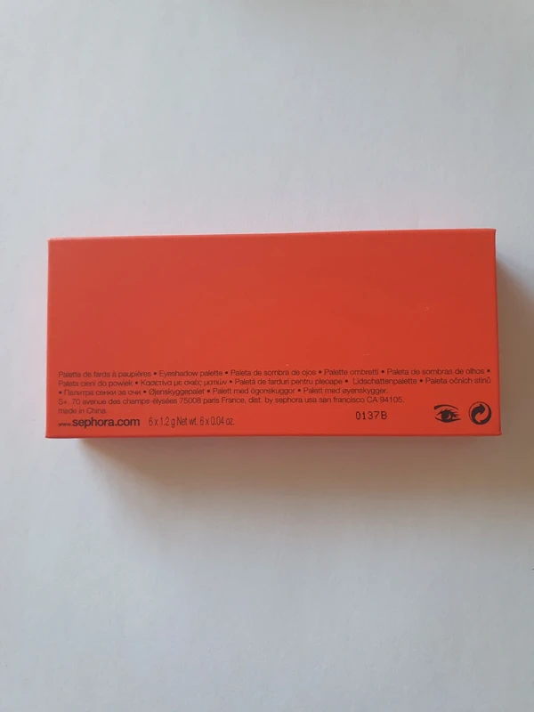Palette Electric Flame Sephora - photo numéro 5