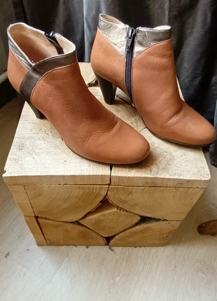 Boots camel et doré métallisé Géorgia Rose, marca: Georgia Rose, estado: Muy bueno, tamaño: 38, 15,00 €, 16,45 € Protección al comprador incluida