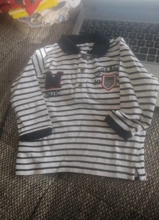 Polo manche longue , marke: Gémo, zustand: Sehr gut, größe: 12-18 Monate / 80, 2,00 €, 2,80 € inklusive Vinted-Käuferschutz