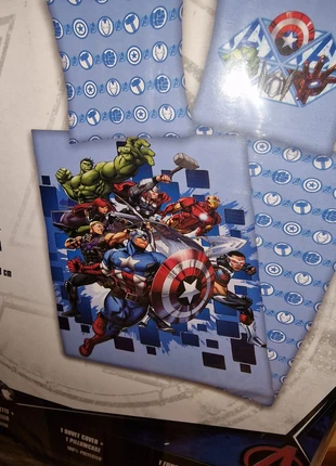 Conjunto de cama solteiro Marvel, merk: Marvel, staat: Nieuw met prijskaartje, maat: 135-150 cm x 200-220 cm, € 16,00, € 17,50 inclusief Kopersbescherming