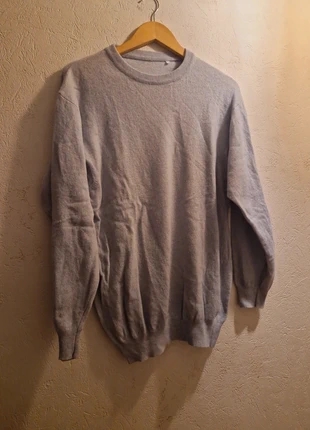 Pull d'hiver bleu clair en laine, brand: Essentiel, condition: Very good, size: M, €4.00, €4.90 includes Buyer Protection
