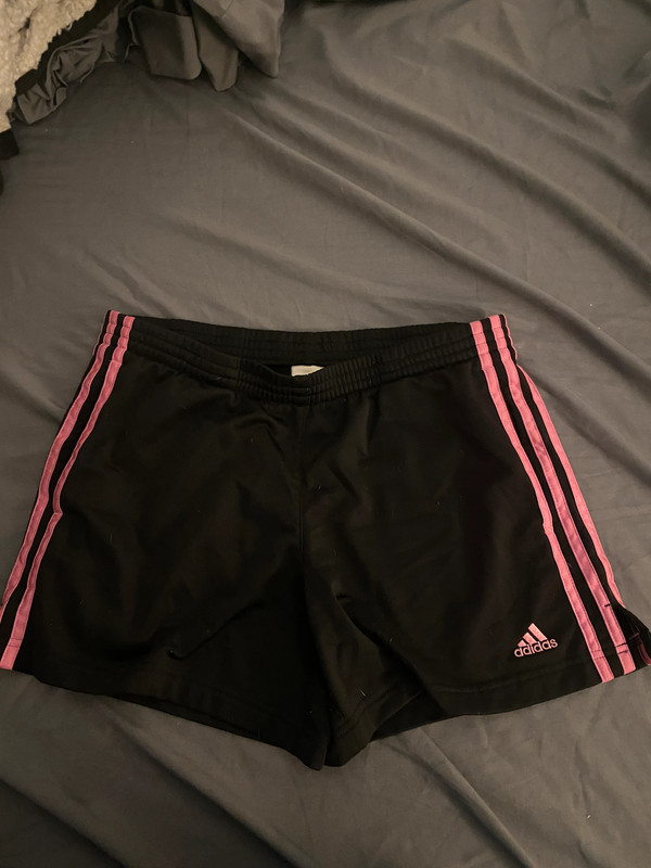 Adidas Pink/Black Shorts 1