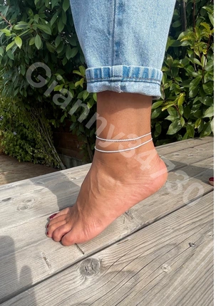 Chevillière argent mailles torsadées doublées Femme, merk: Argent, staat: Heel goed, € 21,70, € 23,49 inclusief Kopersbescherming