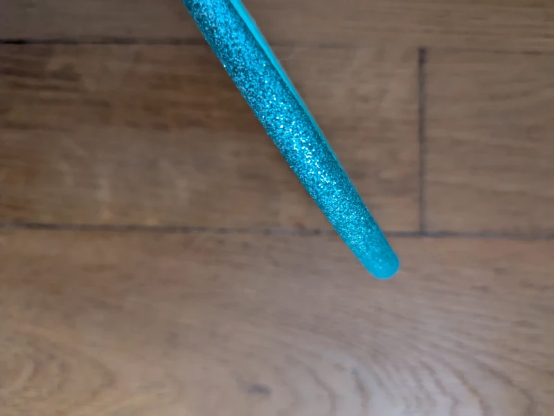 Serre-tête bleu paillettes neuf petite fille - photo numéro 2