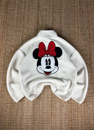 Sweat Half Zip, ¼ Zip Polaire Disneyland Paris Blanc Brodé Minnie Mouse Taille L, brand: Disneyland Paris, condizioni: Ottime, taglia: L / IT 44 / EU 40, €85.00, €89.95 include la Protezione acquisti Pro