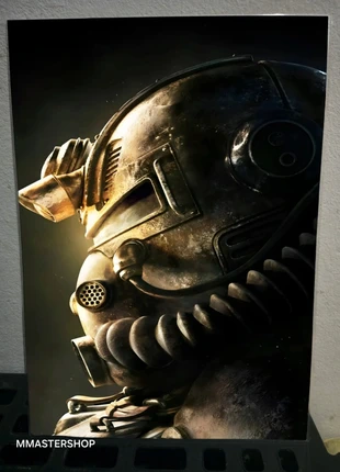 Fallout brotherhood of steel Premium glossy Poster 29,7 X 42CM (Semi-Rigid), brand: Fallout, condizioni: Nuovo con cartellino, €8.00, €9.10 include la Protezione acquisti