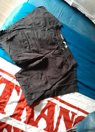 Cargo droit noir Jennyfer, brand: Jennyfer, condition: Very good, size: XS / 34 / 6, €1.00, €1.75 includes Buyer Protection