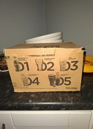 Lot 6 verres coca cola, marque: Coca-Cola, état: Neuf avec étiquette, 6,00 €, 7,00 € Protection acheteurs incluse