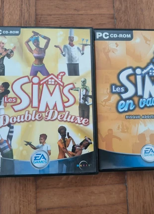 Sims double Deluxe + en vacances, brand: Ea Games, condition: Very good, €15.00, €16.45 includes Buyer Protection