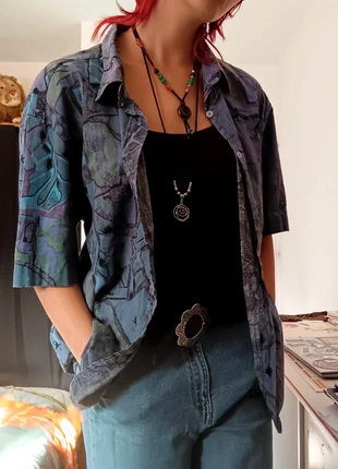 Chemise à motifs, marque: David Wick, état: Très bon état, taille: XXL / 44 / 16, 5,00 €, 5,95 € Protection acheteurs incluse