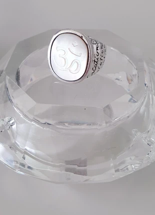 Bague chevalière Etsy  argent et nacre taille 54 , estado: Nuevo sin etiquetas, tamaño: 17,3 mm Ø / 14,5, 170,00 €, 179,20 € Protección al comprador incluida