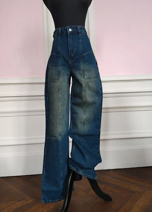 Jean taille haute Patte def neuf taille 34, état: Neuf avec étiquette, taille: XS / 34 / 6, 30,00 €, 32,20 € Protection acheteurs incluse