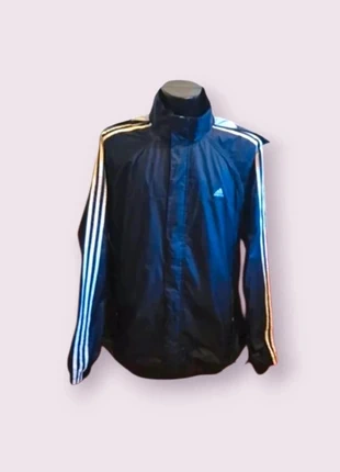 Veste coupe-vent Adidas – Polyester – Très bon état – Noir – Taille L, marca: adidas, estado: Novo sem etiquetas, tamanho: L, €15.00, €16.45 inclui Proteção do Comprador