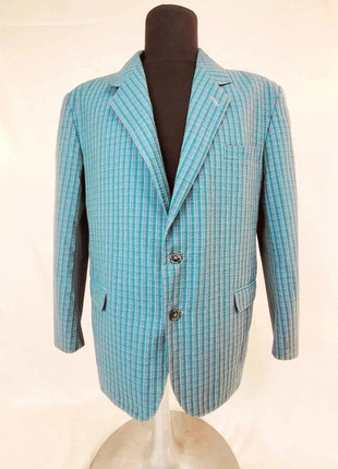 Veste blazer "Décade ", vintage 90s casual chic nineties blue L tailoring classic blazer jacket, marque: Vintage Chic, état: Très bon état, taille: L, 18,00 €, 19,60 € Protection acheteurs incluse