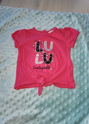 T-shirt bebe fille, marque: Lulu Castagnette, état: Très bon état, taille: 6-9 mois / 68 cm, 1,00 €, 1,75 € Protection acheteurs incluse