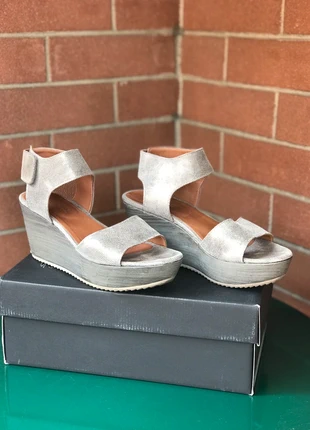 Sandali con zeppa n.38 - Homers artisan , marque: Homers, état: Bon état, taille: 38, 8,00 €, 9,10 € Protection acheteurs incluse