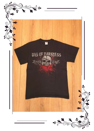 T-shirt noir Fruit of the Loom Way of Darkness Festival 2010 skull unisexe M, marke: Fruit of the Loom, zustand: Sehr gut, größe: M, 25,00 €, 26,95 € inklusive Vinted-Käuferschutz