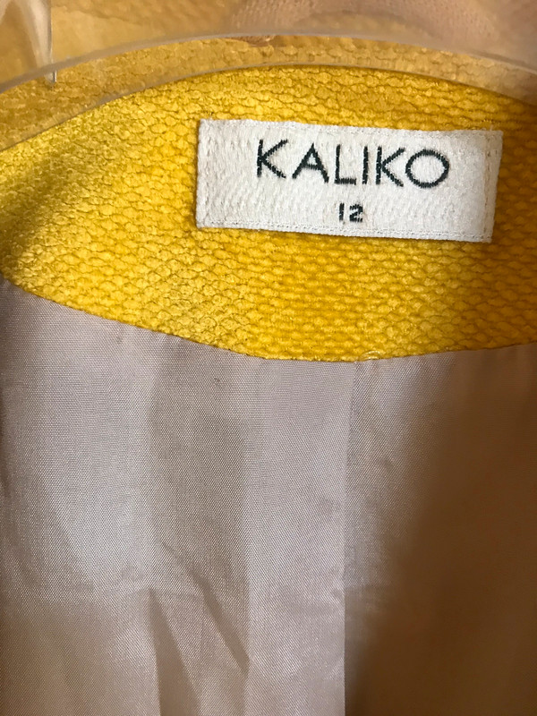 Yellow Kaliko suit 2