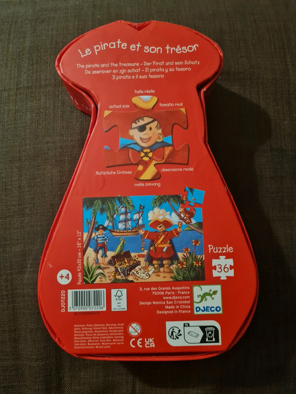 Puzzle Djeco 36 pièces dès 4 ans 2