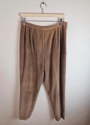Womens Vintage St Michael Brown Beige Cords Corduroy Trousers M L, brand: St Michael, condition: Good, size: XL / 14, £22.00, £23.80 includes Buyer Protection Pro
